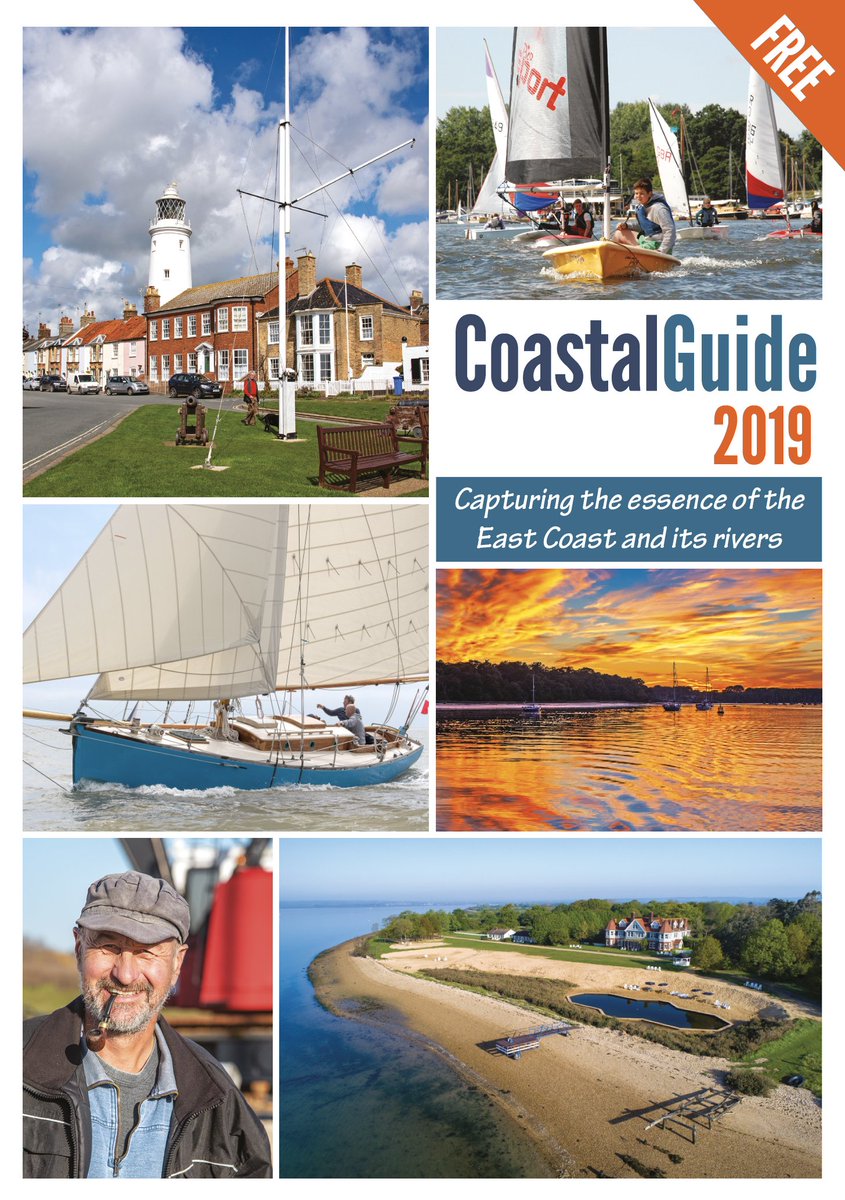It's out! 
Coastal Guide 2019 will be distributed over Easter – watch out for copies in your marina office, sailing club, chandlery and other by-the-water venues! Also available to read online at coastal.events
Big thanks to guest contributor @howtobuildaboat!
