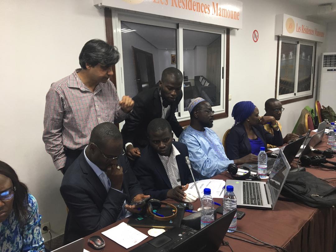 clairemelamed's tweet photo. Today the incredible team from @Data4SDGs and @NASA are in Senegal, training government officials, think tanks and NGOs in how to use the #AfDataCube. More here:https://t.co/7fFxajfzB2 https://t.co/DqYdDn4WEU