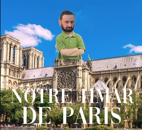 ANNIVE1's tweet photo. #UneFlechePourNotreDame  @Cyrilhanouna NOTRE HMAR DE PARIS https://t.co/Ja1p1qhpCP