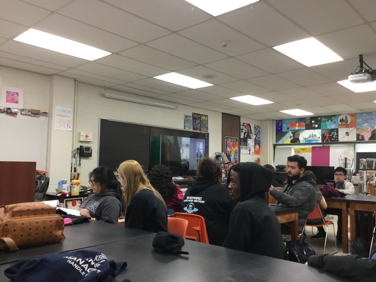 RyanWyrobek's tweet photo. @AstroworldMedia Film in lit is rapping up with us watching the indie movie “Me and Earl and the Dying Girl” https://t.co/0Dgr0t71IN