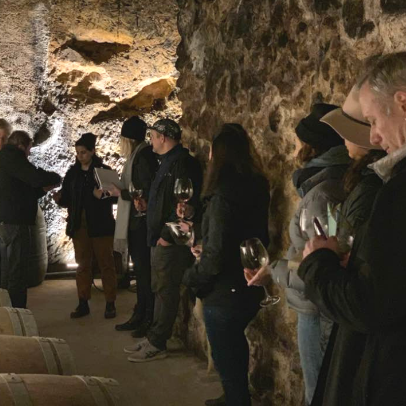 GoyoViadero's tweet photo. Grandes momentos vividos con los amigos de USA en la bodega la semana pasada. Thanks for the visit! @JPSelections @HRDIREKTOR  #riberadelduero #lariberanatural #goyogarciaviadero #alicefeiring #naturalwine https://t.co/HJ98OQTAM7