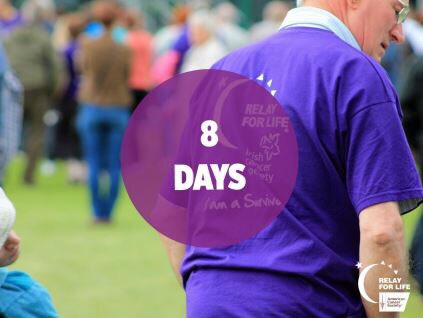 LovejoyRelay's tweet photo. 8 days left to sign up &amp; join our army of purple! https://t.co/4Uc8SZCr2P