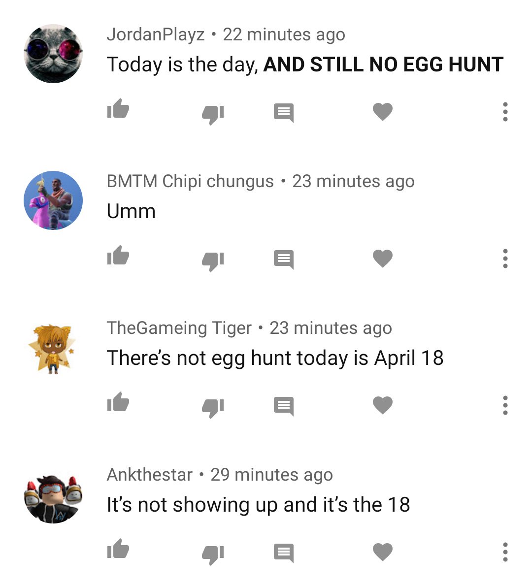 Bloxy News On Twitter Guys Events Dont Start Immediately - roblox egg hunt tiger