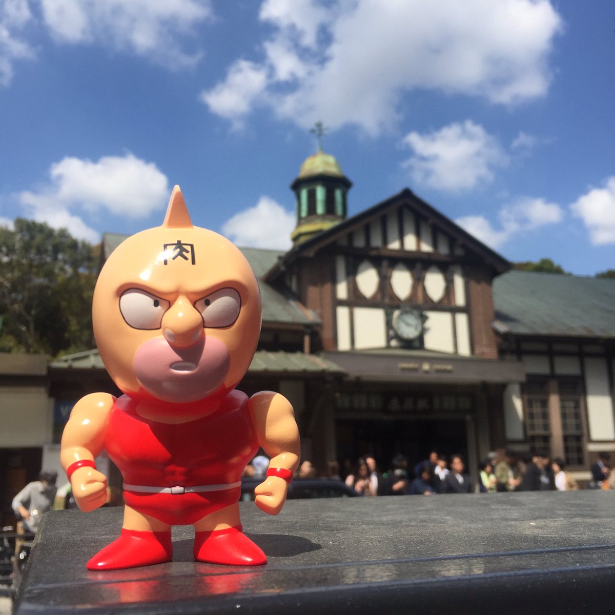 MattcrossF's tweet photo. 去原宿!
#kinnikuman #kinnikumanallaroundtheworld #spiceseedキン肉マンシリーズ #oneup #softmanwrestler #ajfever #artjunkietokyo https://t.co/l2HiRXE5An