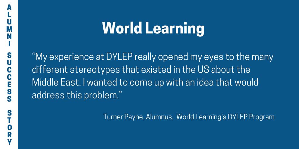 StevensInit's tweet photo. Are you curious about virtual exchange and the impact it has on students? Read this story about #DYLEP alumnus Turner Payne and how this #worldclassconnection inspired him to use what he learned for a project that combats stereotypes. @WorldLearning https://t.co/b9S2Nsn2O5 https://t.co/cnOzKlyb61