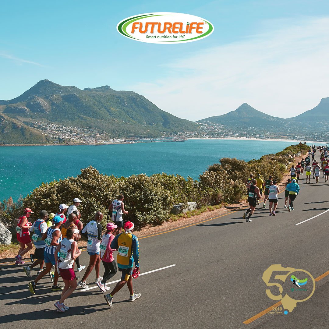 FUTURELIFE® - the official nutritional sponsor of Old Mutual Two Oceans Marathon. We have your nutrition covered so you can finish strong! Our High Protein SmartBars are formulated to optimize muscle repair.

#WhatItTakes #FuturelifeCereal #TheWorldsMostBeautifulMarathon