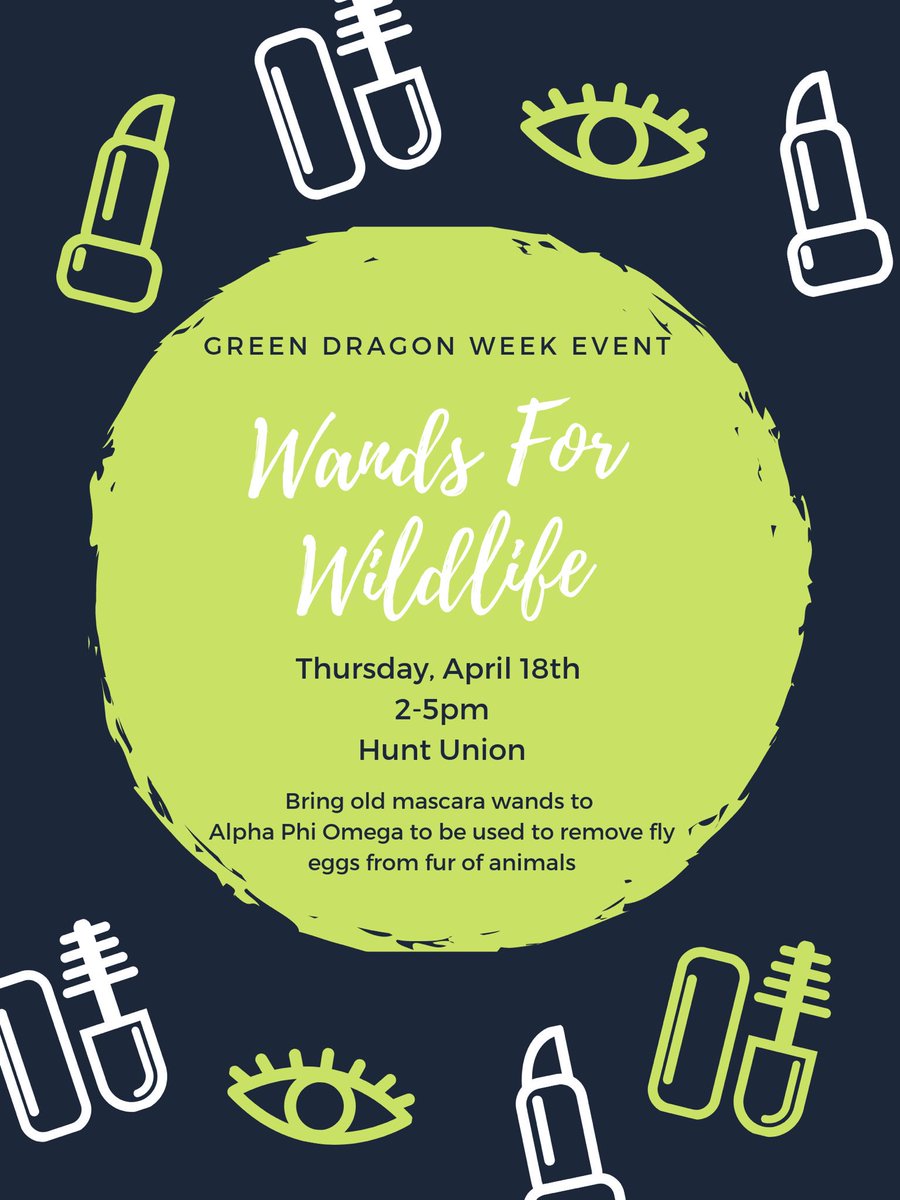SUNYGreen's tweet photo. We have more opportunities to get involved in #GreenDragonWeek today! Check out Facebook and Instagram for more info! https://t.co/RJ4kM76gaE