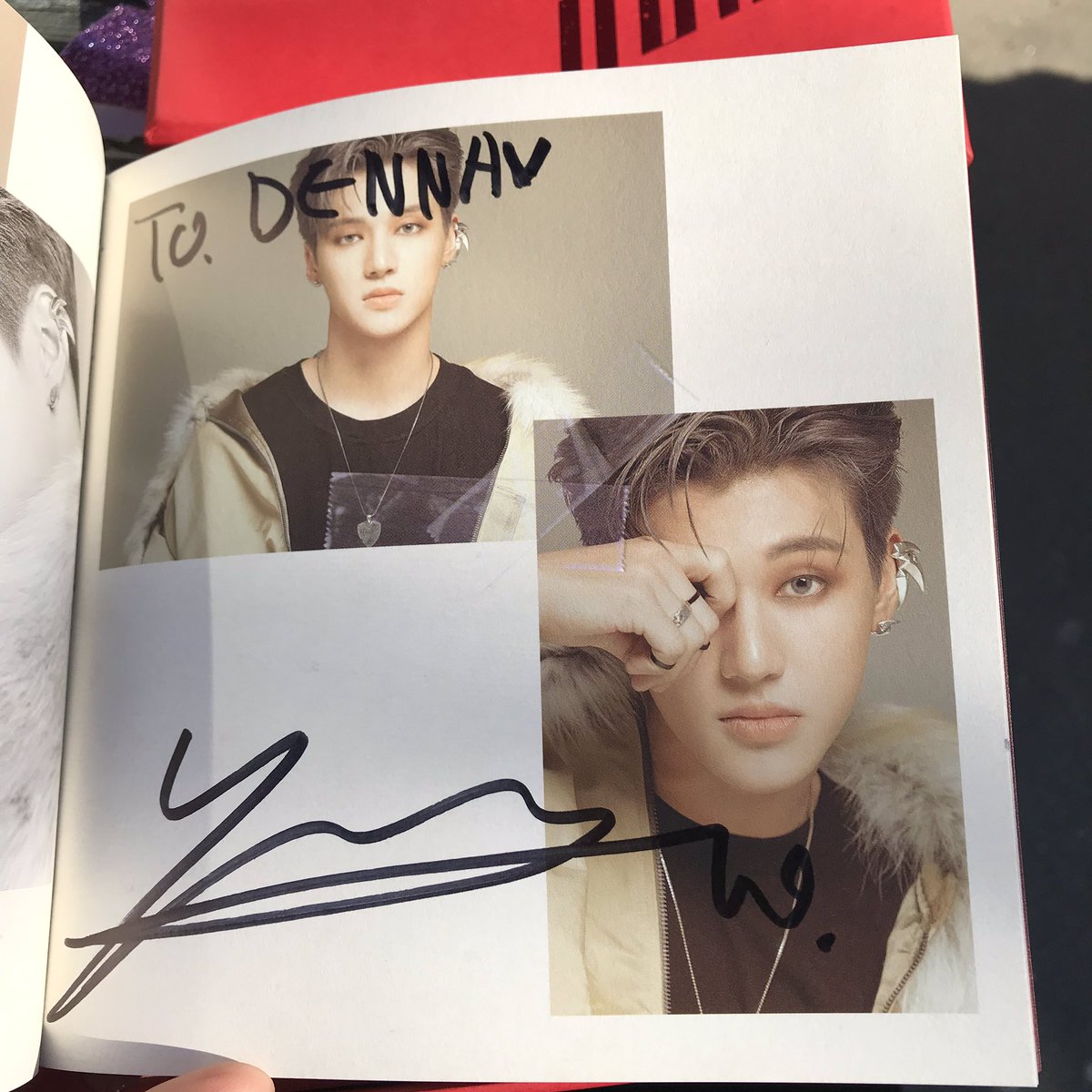 myblissateez's tweet photo. part two 😭❤️ I noticed seonghwa misspelled my name but it’s ok I still love you #ATEEZinStockholm https://t.co/OMBNsprYVG