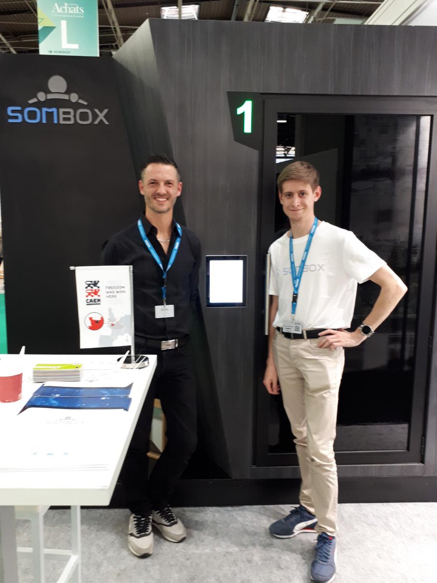 Un grand merci à <a href="/ricohfrance/">Ricoh France</a>, <a href="/CaenDev/">Caen Normandie Développement</a>, <a href="/Caenlamer/">Caen la mer</a>, et l'équipe:   
@Laure, <a href="/aleboisselier14/">Antoine LEBOISSELIER</a>, <a href="/HaroldPetiard/">HAROLD PETIARD</a> qui ont tout fait pour vous faire profiter de l'expérience Sombox sur ce salon!! #SAET2019, @AchatsTravail