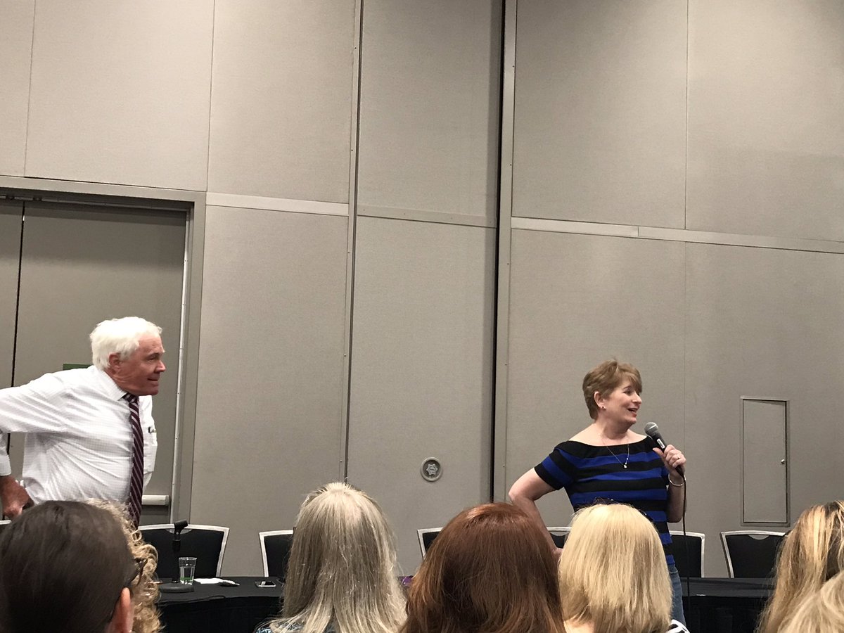 mlalextx's tweet photo. Excited to get to hear Kylene Beers and Robert Probst, authors of Disrupting Thinking: Why How We Read Matters! @KyleneBeers @BobProbst @DISD_Libraries @hhslibrarydisd #tla2019 https://t.co/LbyzVDEIQl
