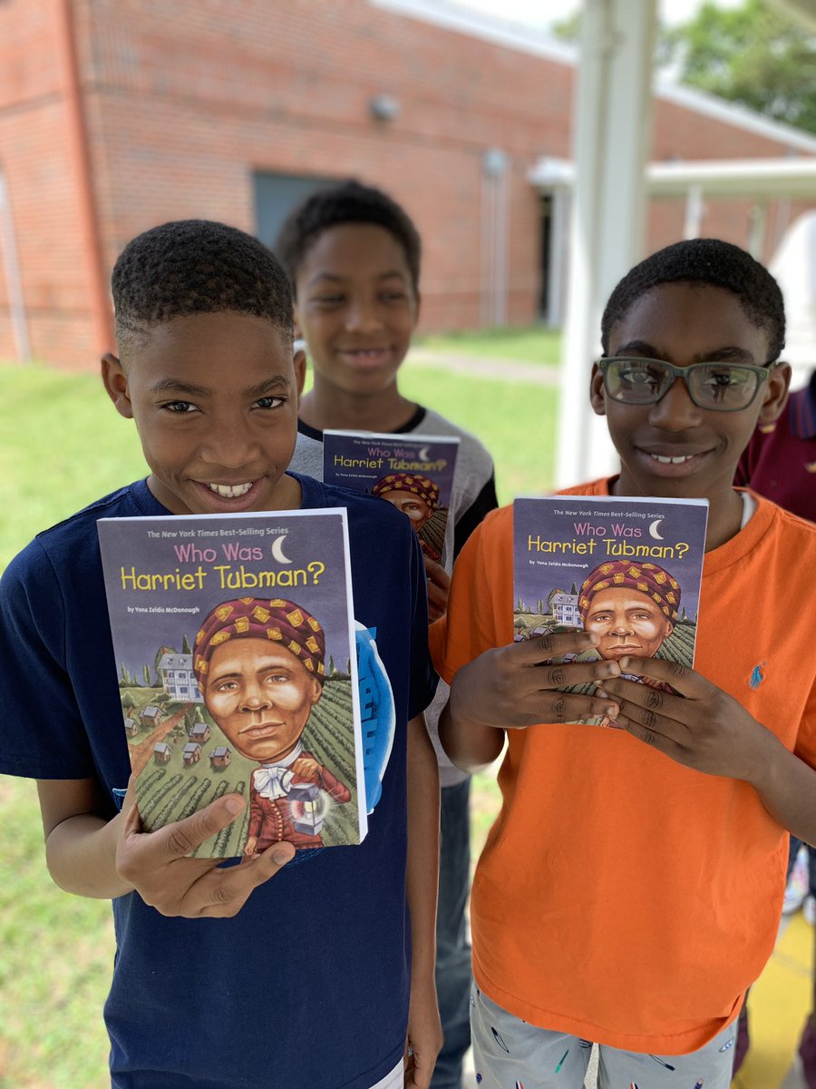 ojsemmeselem's tweet photo. Thank you to Dr. Cheryl Howard from the African American Heritage Society and Dickerson Literacy Initiatives for biographies of Harriet Tubman presented to all 4th graders! https://t.co/FrpkfS0aG2
