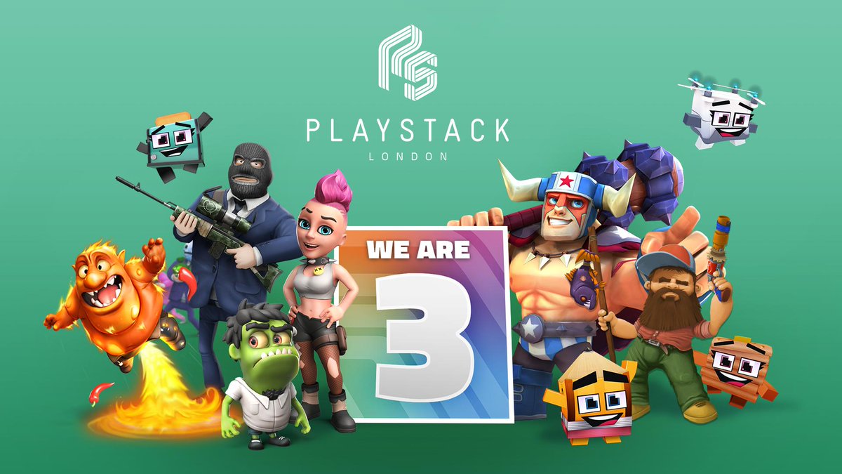 PlaystackGames's tweet photo. We're 3 years old today! It's been a great start to the year so far with the releases of Dig That Gold, Beat The Intro and Dick Wilde 2. We've got even bigger things planned soon.

Watch this space.

Check out our spring showreel here: https://t.co/9PdXupIaY1 https://t.co/7jFvDKcqIp