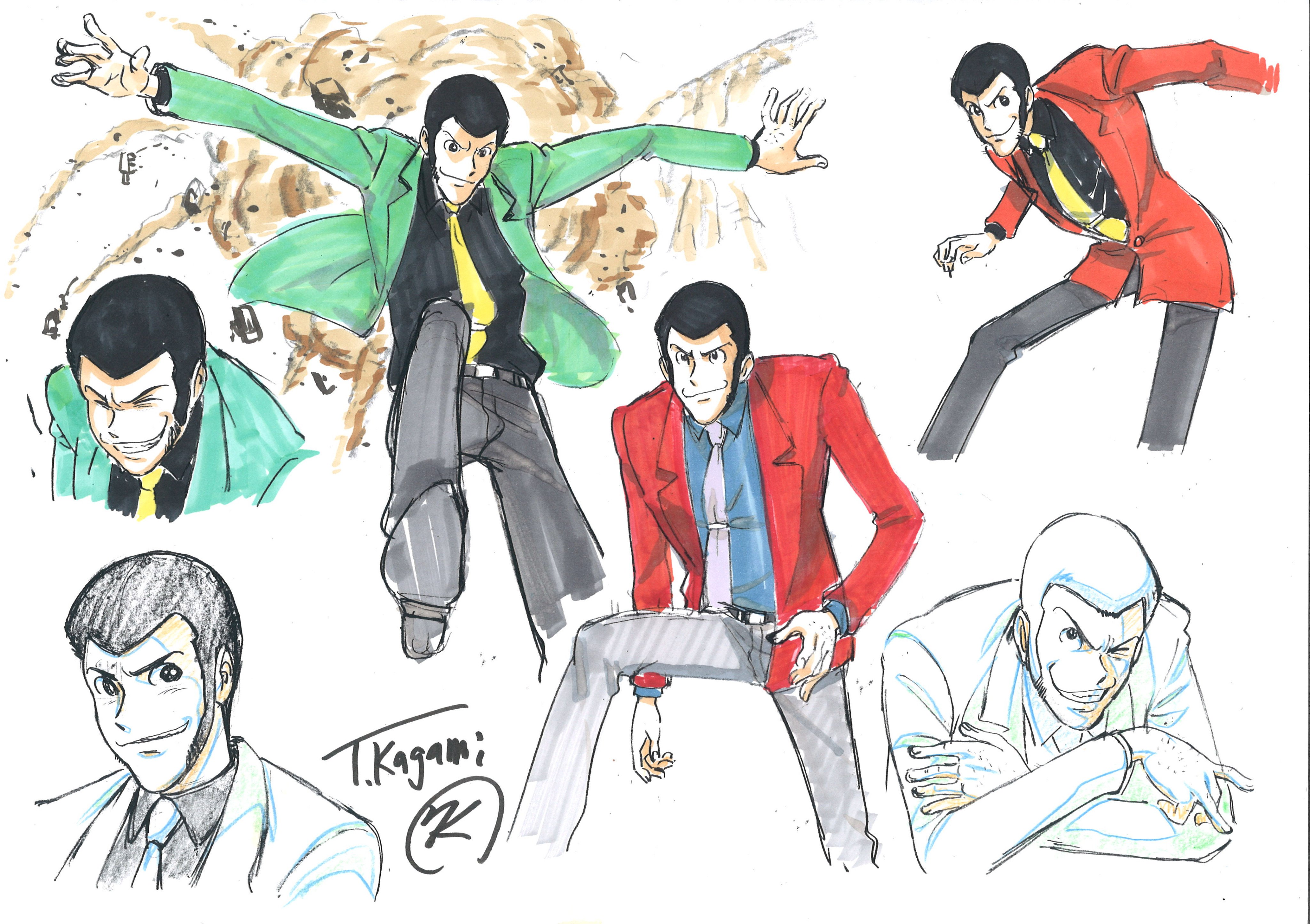 加々美高浩 手のlineスタンプも発売中 今40 50歳代が子供の頃 あしたのジョー 巨人の星 ルパン三世 辺りは再放送等でもはかなりの子供達が通った道なのではないかなと 自分はルパン三世はパート１が大好きです モンキーパンチ先生 ありがとう