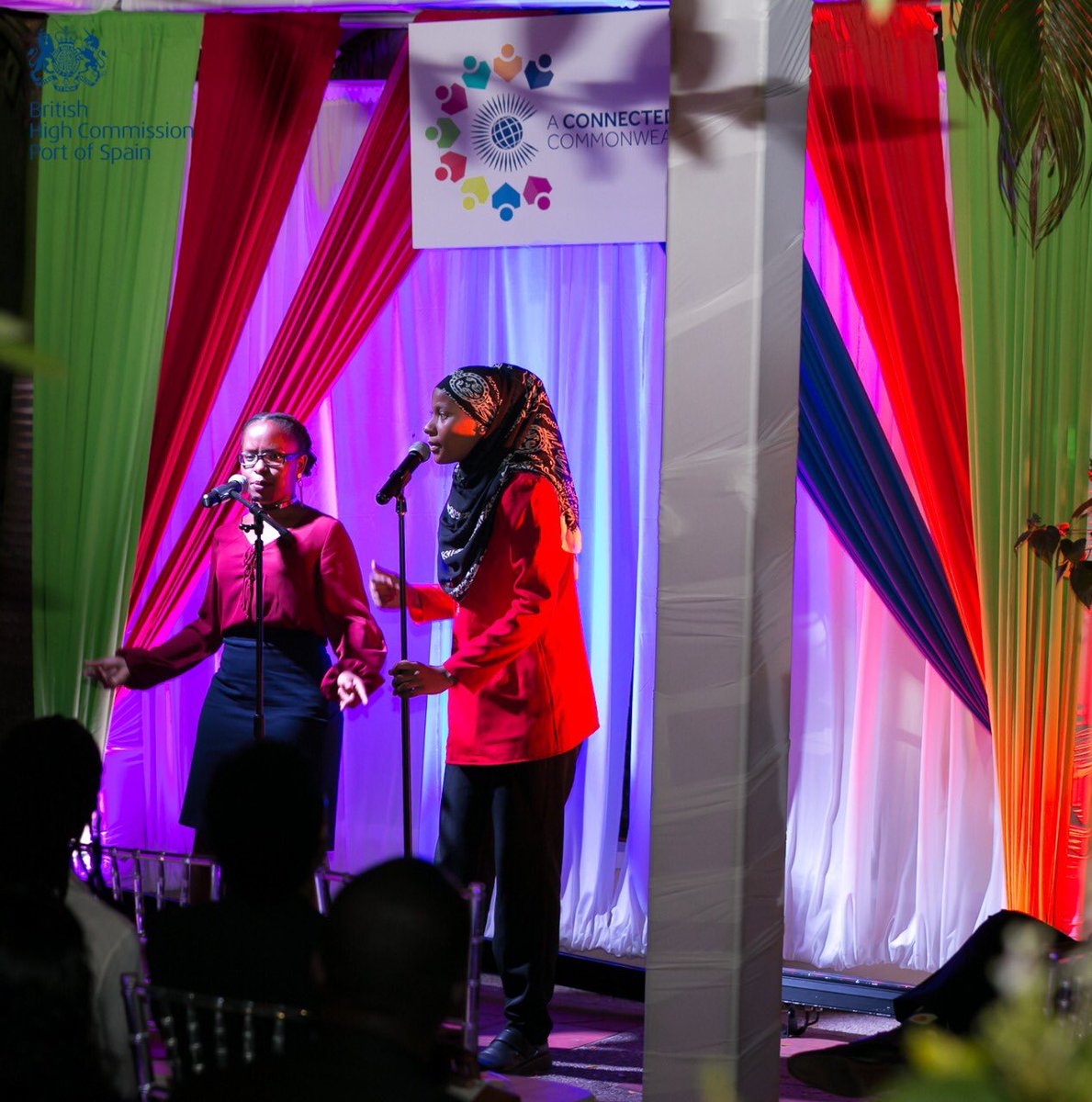 TimStewFCDO's tweet image. T&amp;amp;T 🇹🇹 on full display as we celebrated a #ConnectedCommonwealth &amp;amp; the 70th anniversary of the formation of the #Commonwealth last evening.

Inspiring &amp;amp; encouraging presentations by many of this country’s young leaders &amp;amp; activists.