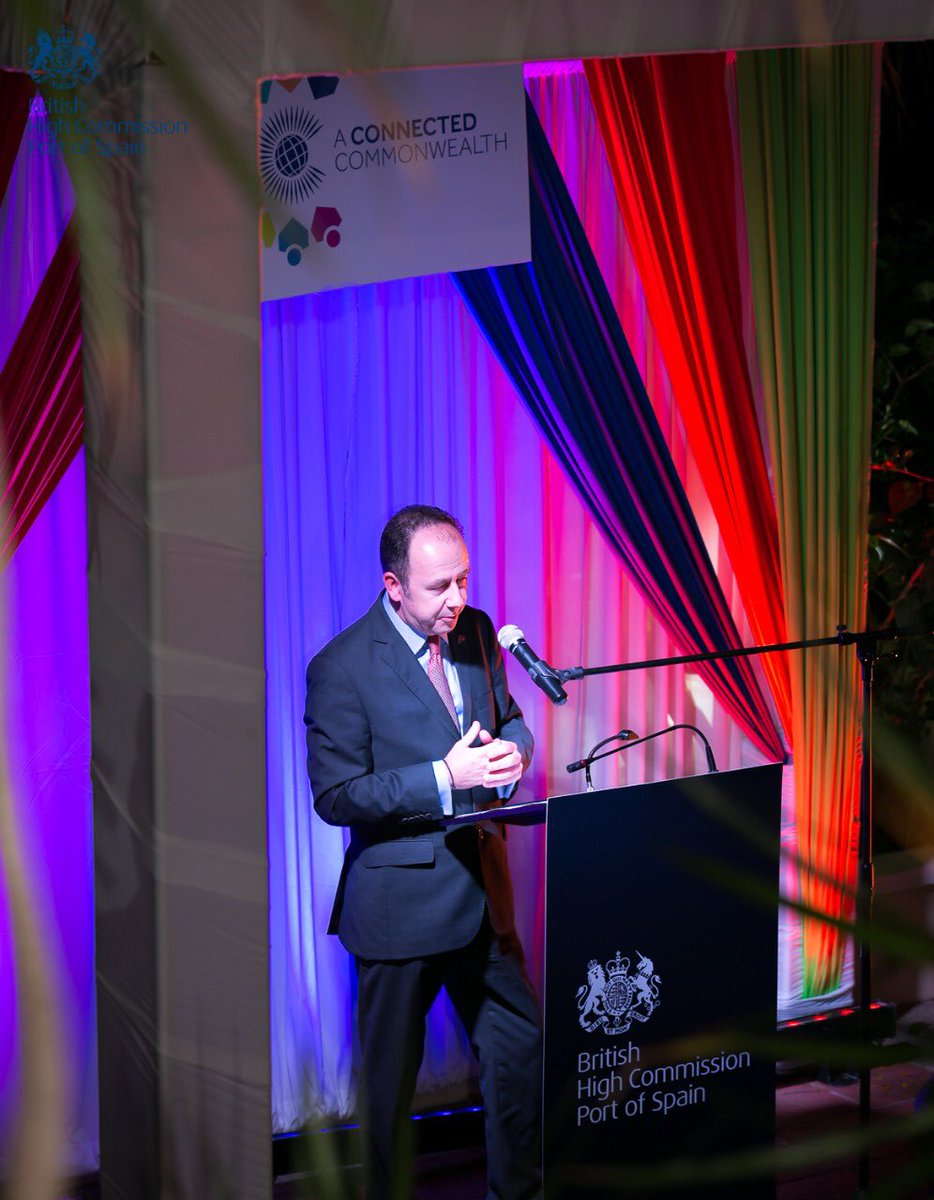 TimStewFCDO's tweet image. T&amp;amp;T 🇹🇹 on full display as we celebrated a #ConnectedCommonwealth &amp;amp; the 70th anniversary of the formation of the #Commonwealth last evening.

Inspiring &amp;amp; encouraging presentations by many of this country’s young leaders &amp;amp; activists.