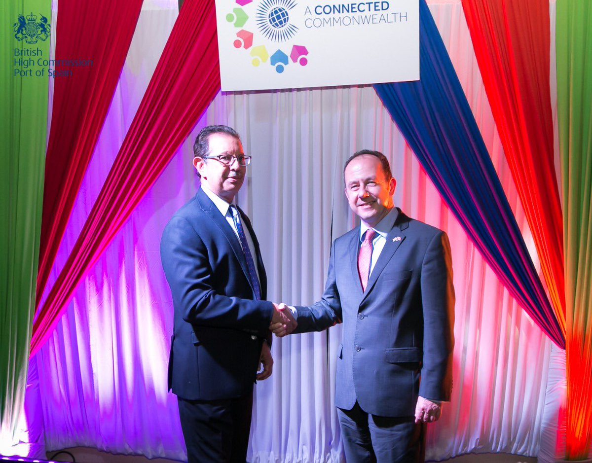 TimStewFCDO's tweet image. T&amp;amp;T 🇹🇹 on full display as we celebrated a #ConnectedCommonwealth &amp;amp; the 70th anniversary of the formation of the #Commonwealth last evening.

Inspiring &amp;amp; encouraging presentations by many of this country’s young leaders &amp;amp; activists.