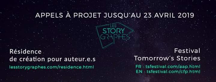 storygraphes's tweet image. 📍 DERNIERS JOURS ! Vous avez un projet d’écriture nouveaux médias, 1 oeuvre fraîchement sortie ou dont la sortie est imminente ? Alors la résidence et l&apos;appel à projet du festival devraient vous intéresser ! Il est encore temps de répondre ! 
lesstorygraphes.com