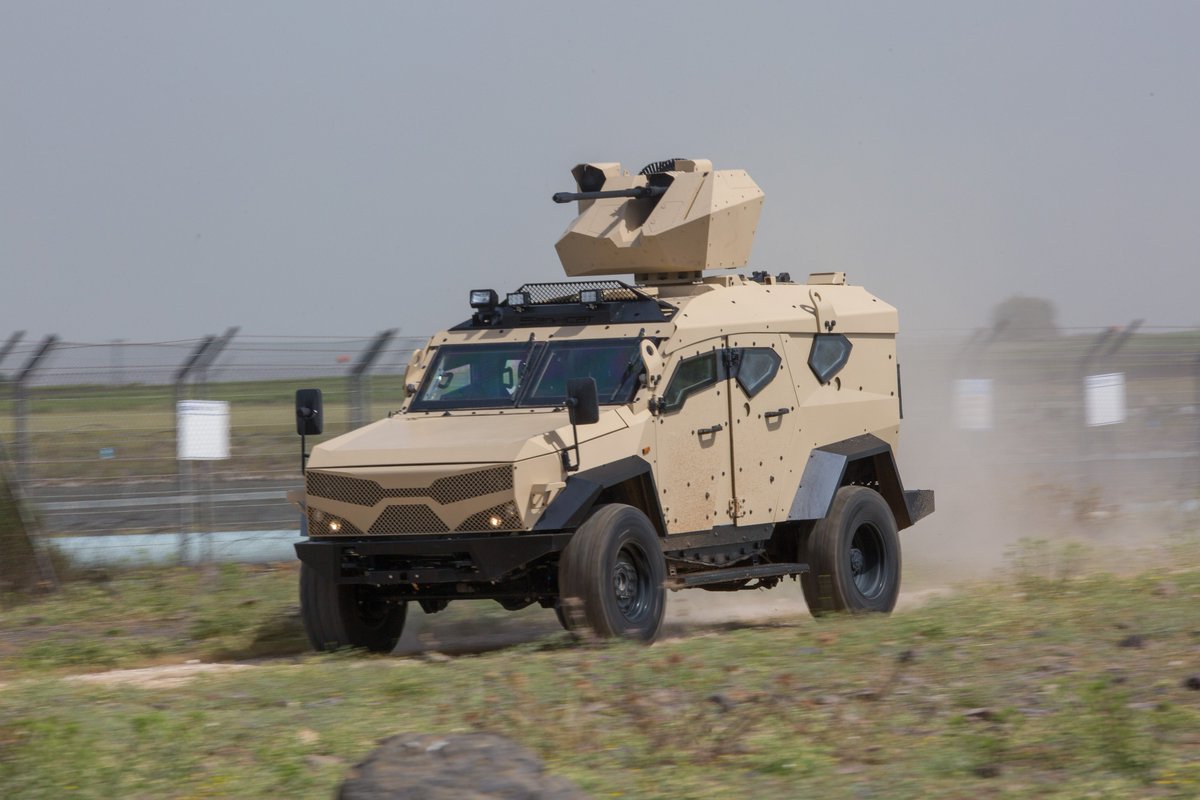 Plasan, in addition to armour, design & manufacture entire vehicles. Of these, the 2nd Gen Sand Cat is of interest, a Ford F550 and new build v-hull. With the amount of Ford and Plasan's own fabrication in the UK, there is surprising scope for local design/build. Also Yagu.25/