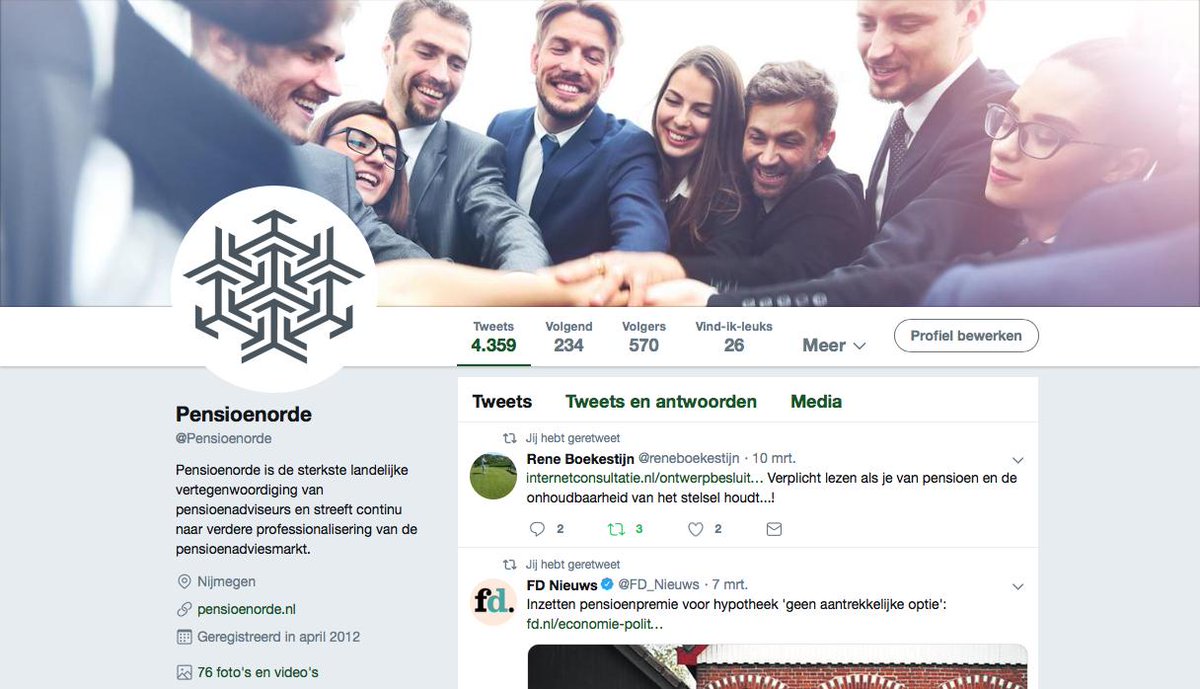 De Pensioenorde is het resultaat van een samenwerking tussen het Register Pensioenadviseurs (RPA) en de Nederlandse Orde van Pensioendeskundigen (NOPD). Het twitteraccount van de NOPD zal worden gecontinueerd als Pensioenorde twitteraccount. #pensioenorde #NOPD #pensioenadvies