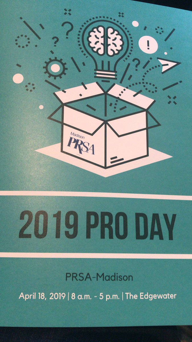btwixt's tweet image. Excited to be in Madison today with @PRSAmadison for #proday19! Will be talking about how we do mission-driven messaging at @OrganicValley at 2 pm.
