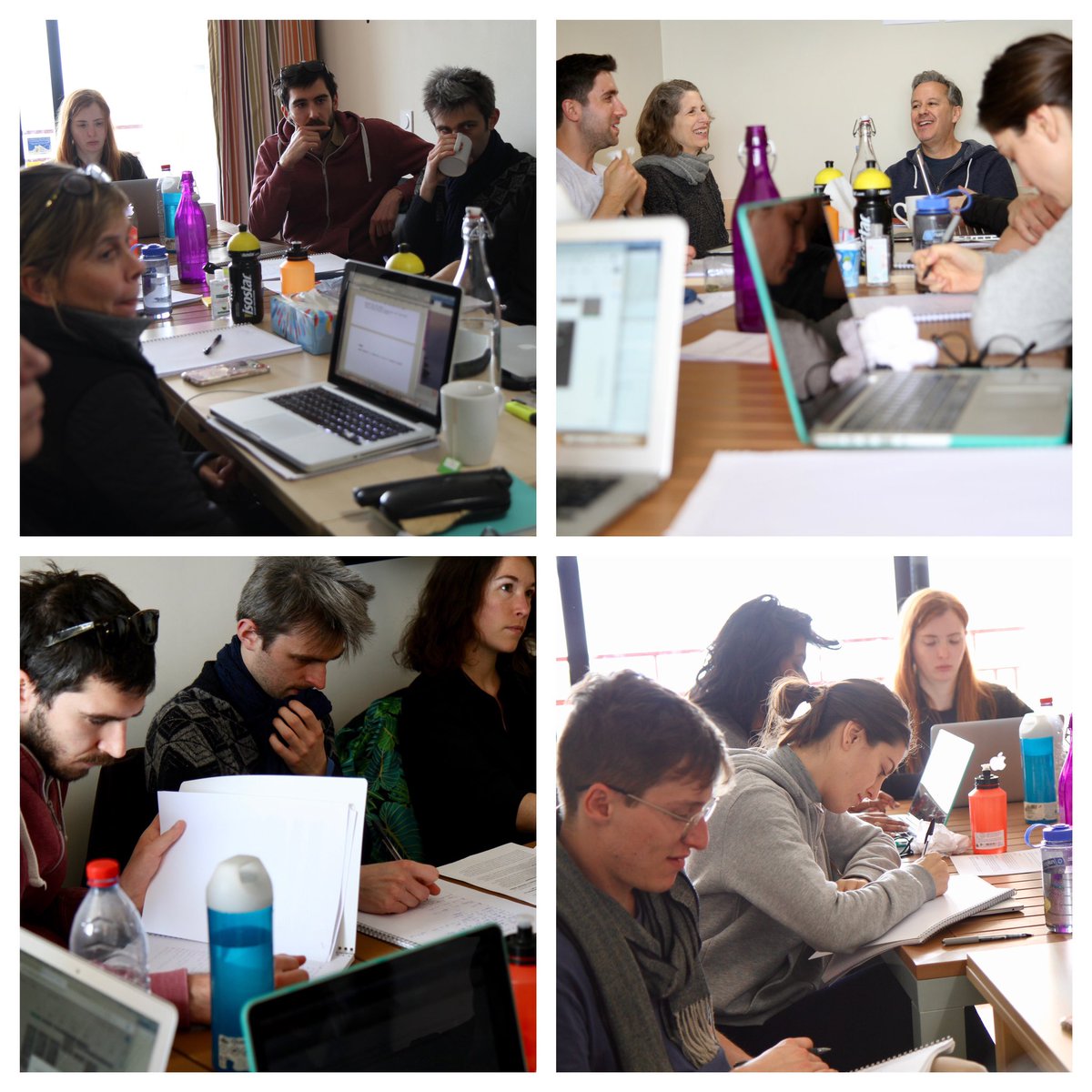 2019Institute's tweet photo. As part of this full-time resident program, the students have six weeks to complete a fully realized first draft of a feature-length narrative screenplay developed from an original idea. #workinprogress #screenplay #film #cannes #UCLA #FondationUCA #Canalplus #vivendi #fif2019 https://t.co/35SwDO8AMP