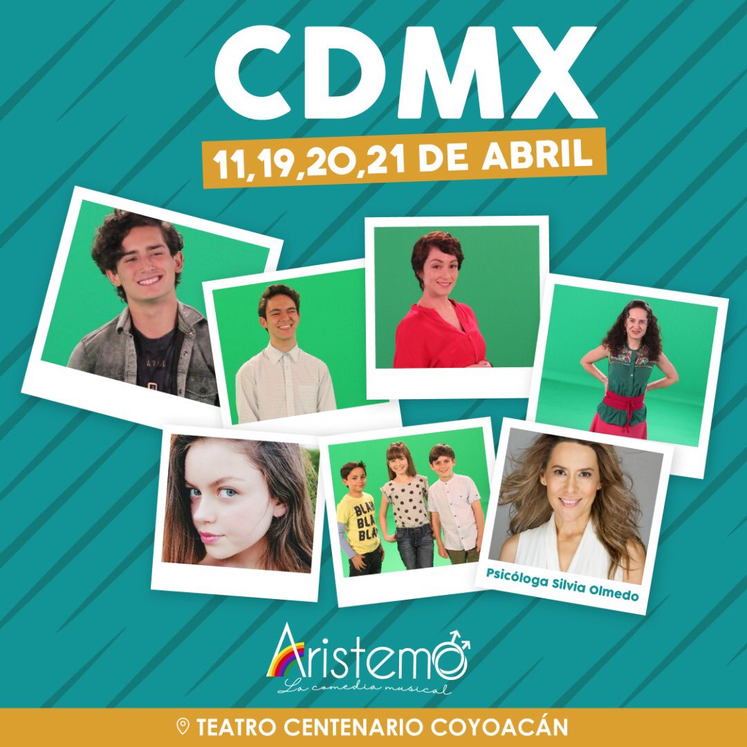 Falta un día para que llegue nuestro fin de semana de #AristemoElMusical ❤️ Tienes tres días para disfrutar las últimas funciones en familia. ¿A quién veremos?