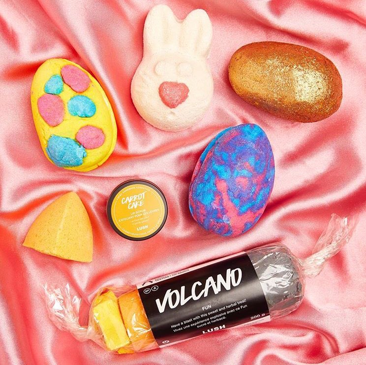 LUSHBrandon's tweet photo. We have all of these and they want to hop into your Easter baskets! 📸: @lushcosmetics #LUSHBrandon #Easter https://t.co/zCK46taWnl
