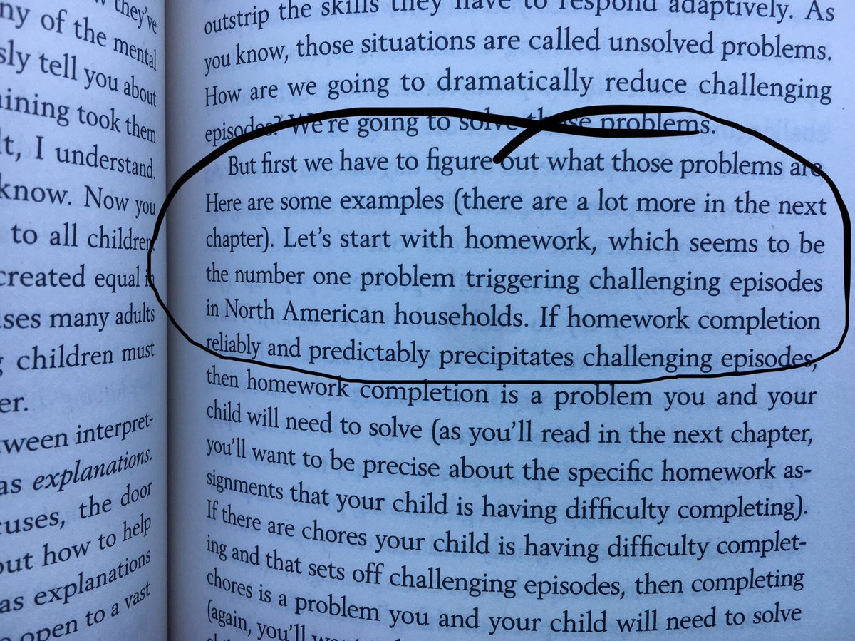 labo787's tweet image. #1problem triggering challenging episodes in North America is homework. -Dr. Greene, The explosive Chid. What are your thoughts on homework? #sel #edchat #homeworkproblems