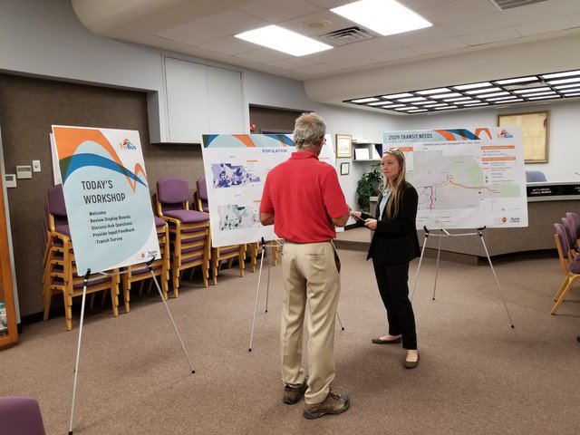 HCMPOGO's tweet photo. The Hernando County Transit Development Plan Public Workshop is going on now!  Come over and let us know what you think!#HCMPO #TransitDemand #thebus #transportation #publictransportation https://t.co/WcdrN9GtAS