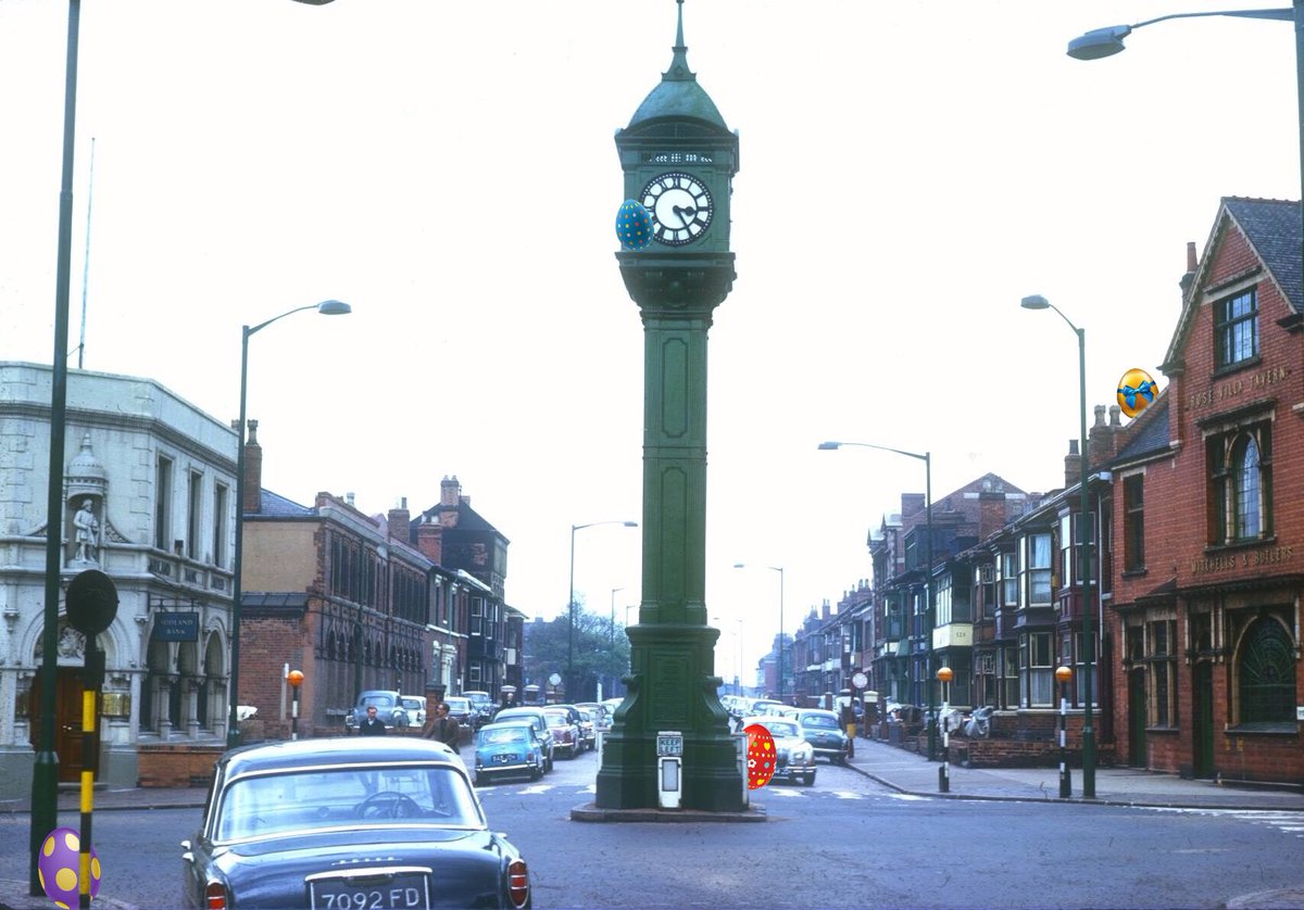 🐰 Happy Easter!!!! 🐣 Check out this retro pic of the B’ham JQ! Zoom in to get a closer look at the site of WB (red brick building on left)...oh and to spot some historic Easter Eggs 🥚. We’ll be closed this BH Friday &amp; Monday, reopening on Tuesday 23rd. #happyeaster #brum #jq