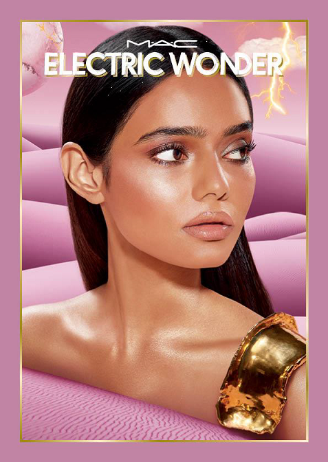Inspired by their awe of #nature, MAC’s new summer limited-edition Electric Wonder collection has been specially designed in beautiful wonderful gold-flecked, marbelised packaging that you’re happy to show off as you touch up your look! maccosmetics.co.uk @maccosmeticsuk