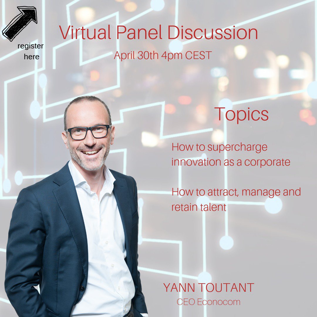 At the end of the month, I will be taking part in a Virtual Panel Discussion alongside 5 other panellists. We’ll be tackling the subjects of changing work dynamics and how CEOs can navigate these within their organisations.

Register with this link zoom.us/webinar/regist….