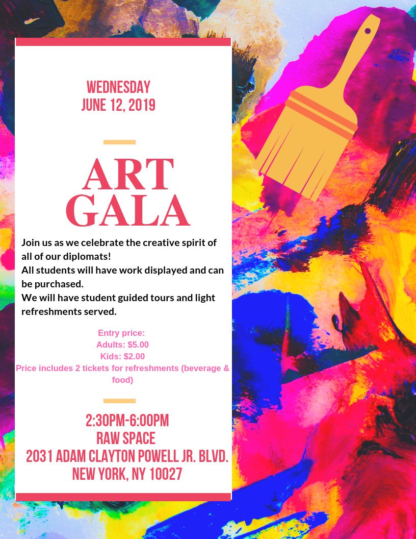 YDMA_PS242's tweet photo. Start purchasing your tickets for our Annual Art Gala! #PS242 #PS424Rocks https://t.co/iWUAcstgop