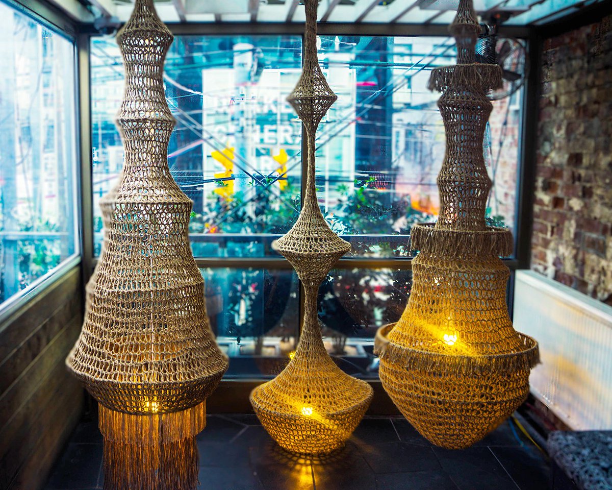 DesignTOFest's tweet photo. ‘RAW’, Annie Legault’s latest lighting collection, was intended to be simple, natural and unadorned. During #DesignTO19 the pieces were exhibited at the Drake Hotel.
📷: Amine Salhi https://t.co/nXISB3ihsR