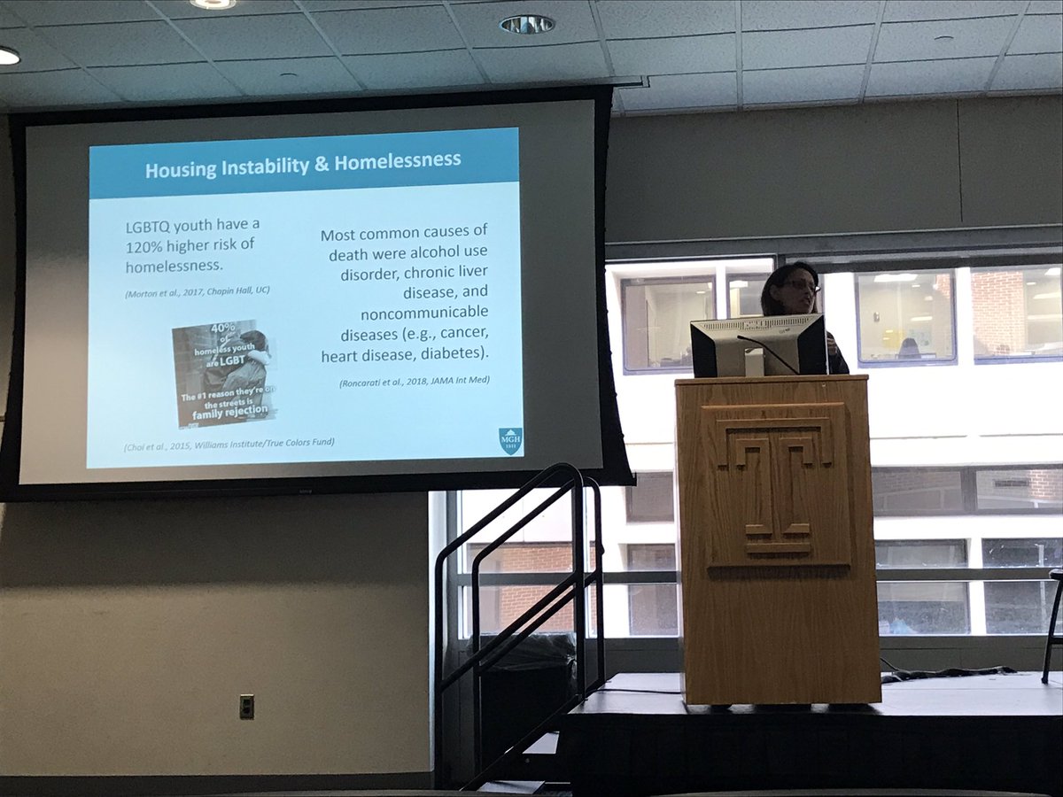 JulieintheED's tweet photo. 🏳️‍🌈“LGBTQ youth have a 120% higher risk of homelessness, and nearly twice as likely (58.7%) to suffer sexual violence than non-LGBTQ homeless” - Dr. Wendy Macias-Konstantopoulos MD, MPH @WMaciasK @EMRES_MGHBWH @HarvardChanSPH

#DVAAEM
@GLMA_LGBTHealth @healthlgbt @LGBTHealthWatch https://t.co/dTNjevYNGy
