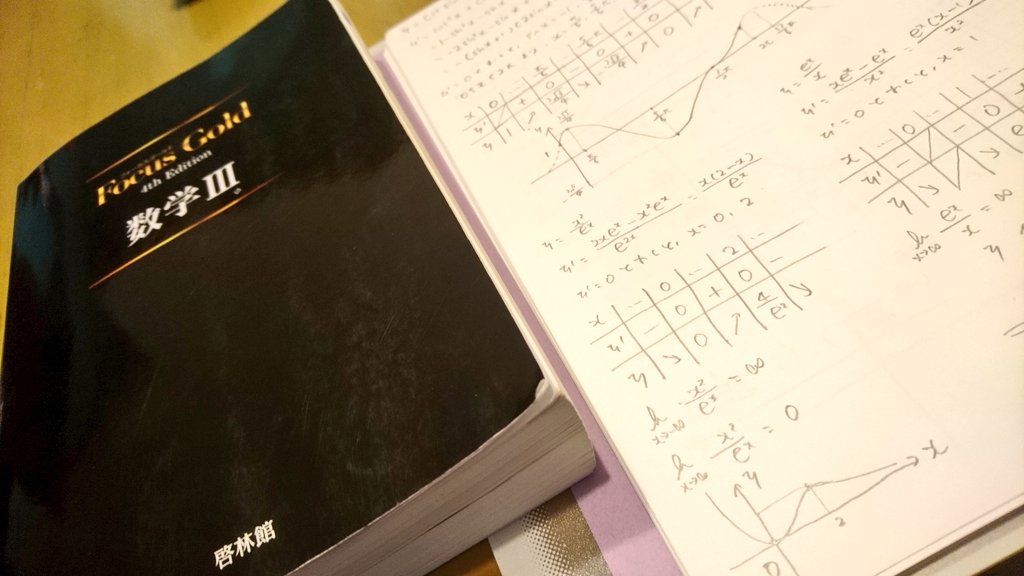 dhdusvsjjfvd's tweet photo. 微分して増減表書くのまじで辛い https://t.co/8F71CCdXMx