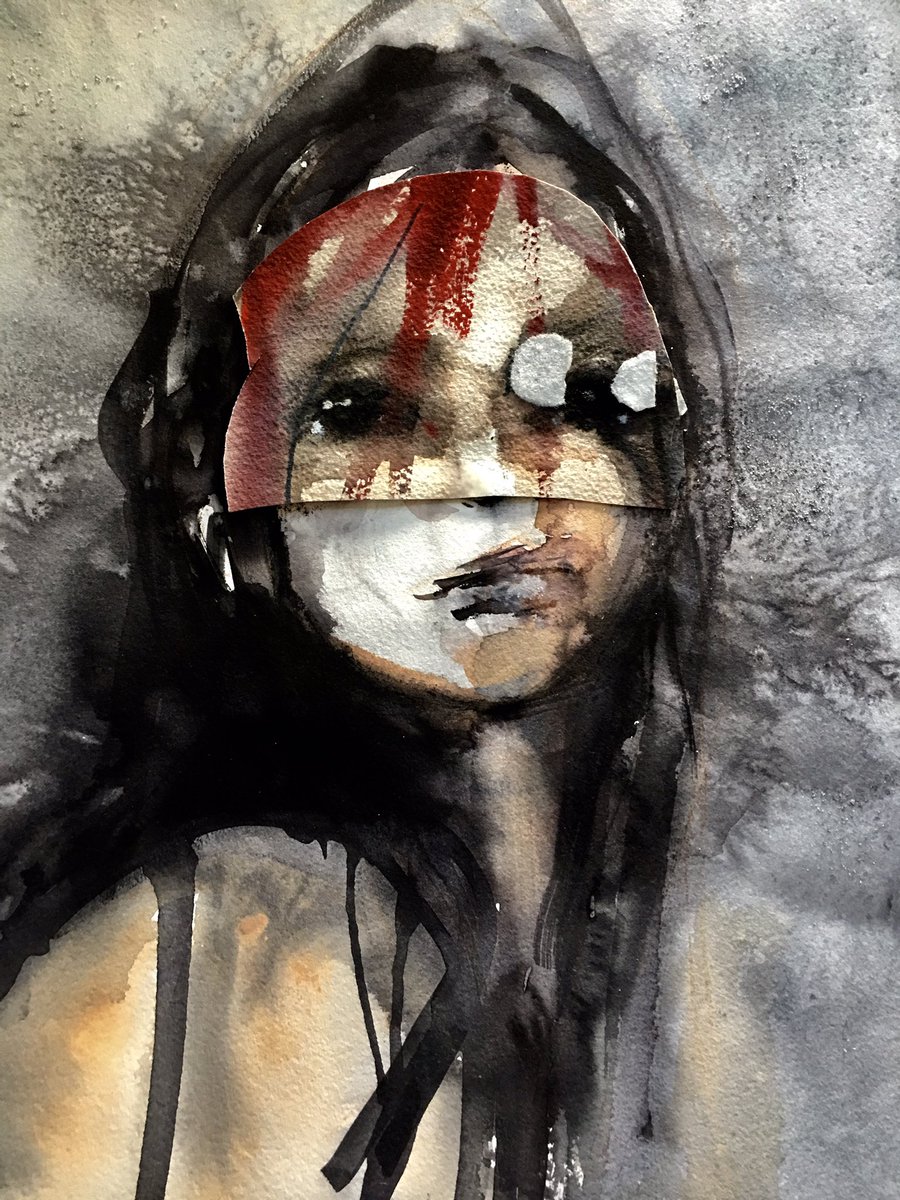 BlythexSmith's tweet photo. Average condition. #painting #watercolor #minorproblems https://t.co/iYXmaO3WSE