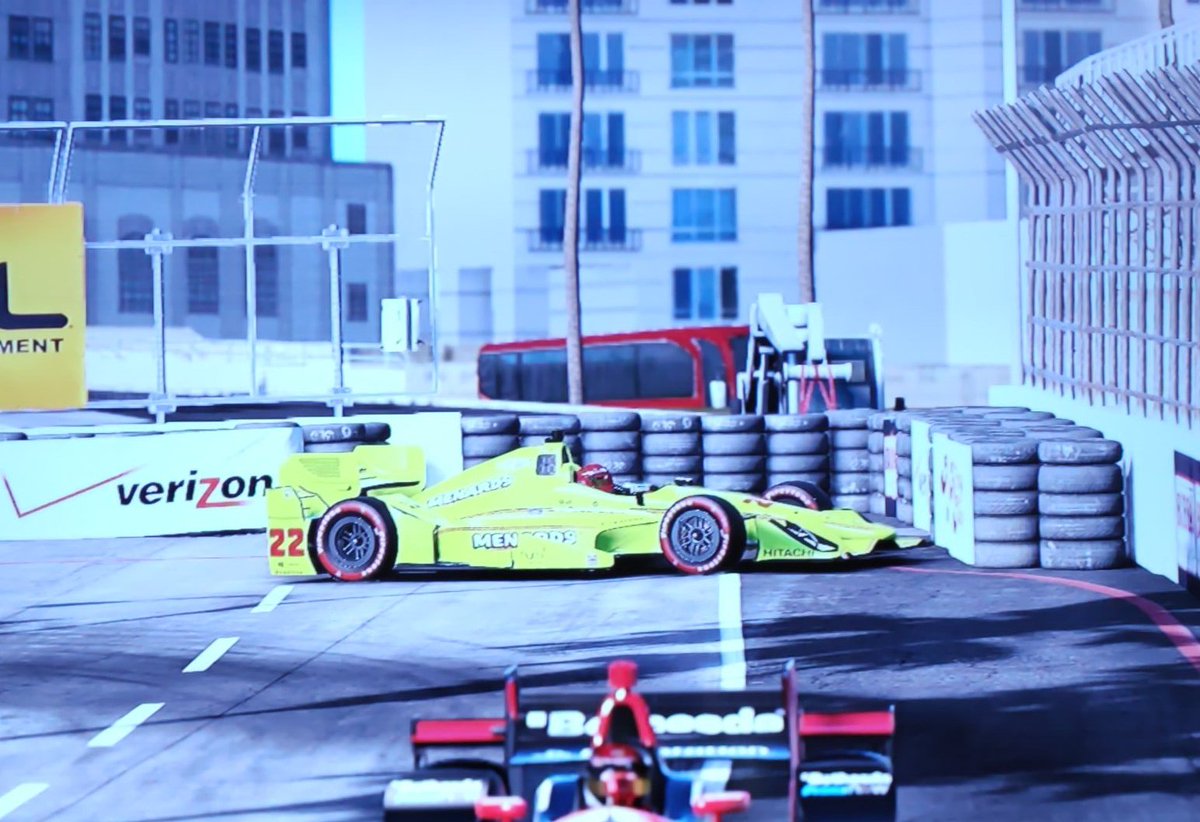 MotorDeGP2's tweet photo. Me acabo de marcar un Schumacher con Pagenaud en Long Beach.

#ProjectCrash https://t.co/pfl5pII8UD