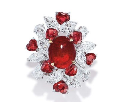 JewelersSuite's tweet photo. The Pantone color of the day for April 18 is Crimson. Born today? Then you are Eloquent, a Performer &amp; Ambitious! Adorn yourself with the regal Ruby, believed to help manifest your unrealized dreams and desires, and increase self-confidence, self-love and inner strength today! https://t.co/0D5iT0giWH