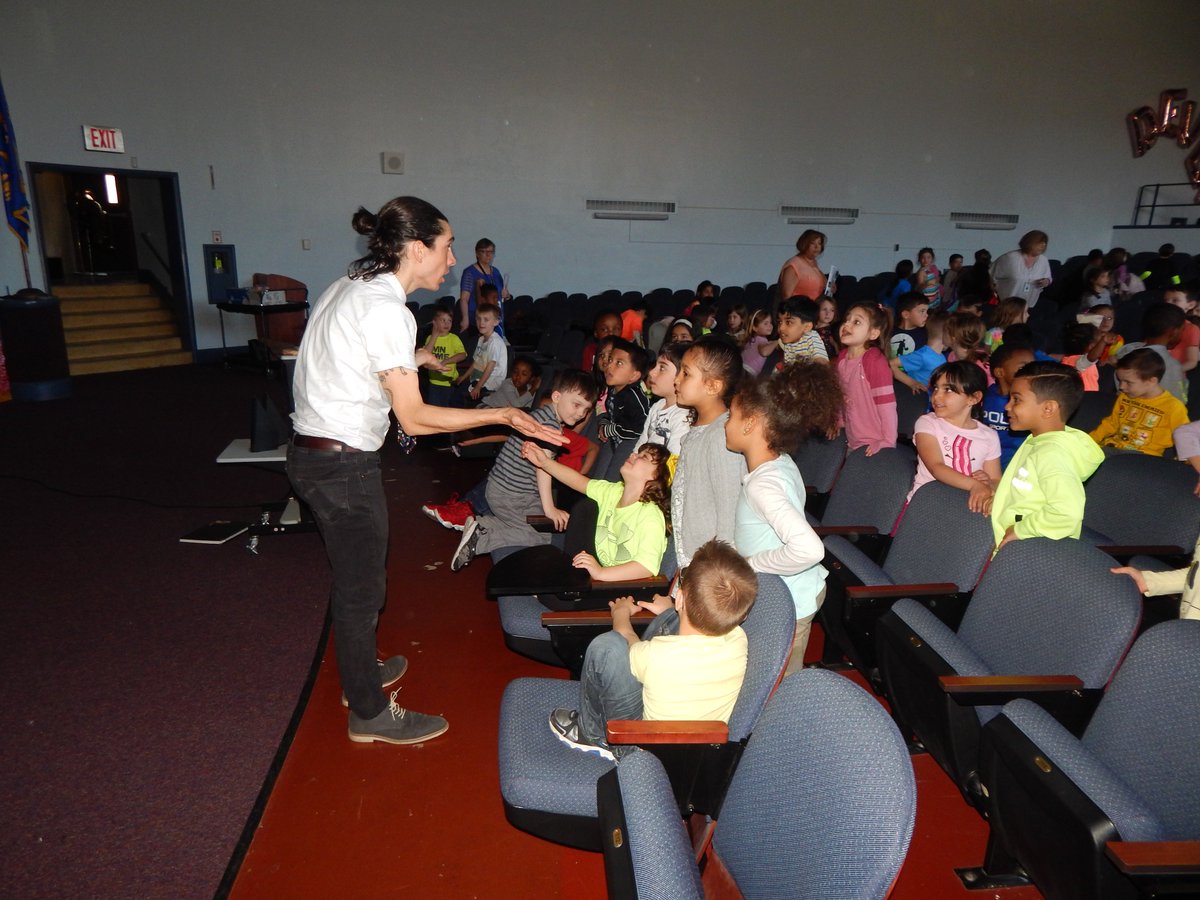 KimLatremore's tweet photo. @KevinSherry_  Thank you so much for your wonderful visit at James A. Dever school @VS13UFSD Our students really enjoy your books and had a great time! It was so much fun! Thank you Mrs Wallace and Mrs MacDonald for all your hard work and dedication! https://t.co/kHlUvNoUQG
