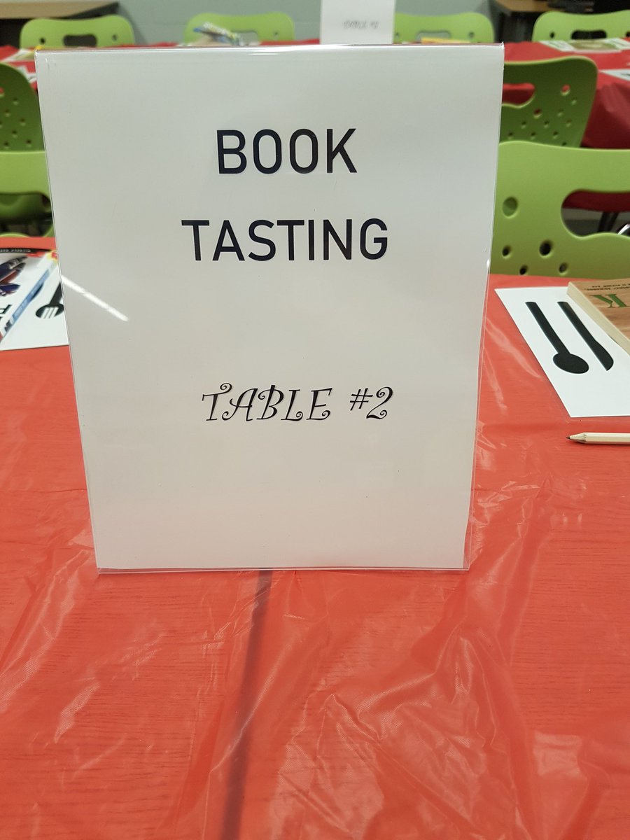 BrigidLibrary's tweet photo. Grade 6/7 students enjoyed sampling new and hidden gems from different genres at a book tasting in our Library Learning Commons today @StBrigidAyr https://t.co/EMxyYGoaDC