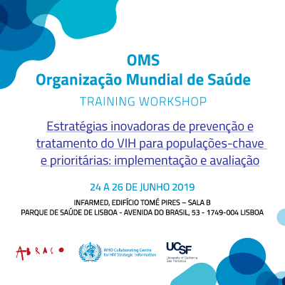 AssocAbraco's tweet photo. A @AssocAbraco vai organizar um Workshop da @WHO com o mote: “Estratégias inovadoras de prevenção e tratamento do VIH para populações-chave e prioritárias: implementação e avaliação”.

ℹ️ Para mais informações clique aqui: https://t.co/cnLYLi0zOT

#OMS #TrainingWorkshop #Abraço https://t.co/7ShKdWUPE5