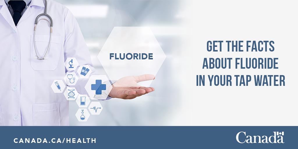 GovCanHealth's tweet photo. #DYK more than 90 national and international governments and health organizations endorse #waterfluoridation to help prevent tooth decay? Learn about #fluoride and its role in Canadian #oralhealth: https://t.co/yzS6Mq6MD1 https://t.co/RqUg1j1TlZ