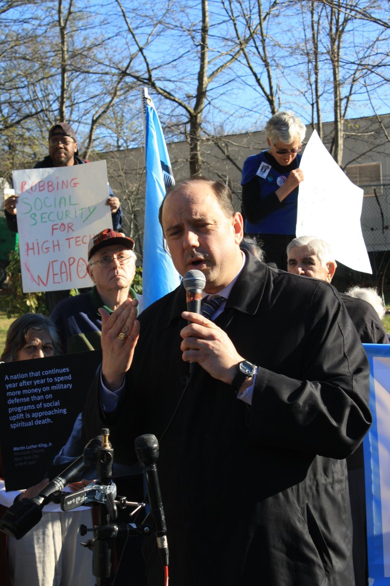masspeaceaction's tweet photo. #TaxDay2019: Our Taxes, Our Choices. 
Cut military spending, fund the people, tax the rich, pass #GreenNewDeal and MedicareForAll, was the cry at our rally yesterday, initiated by Dorchester People for Peace and headlined by @RepPressley and @JamieEldridgeMA 1/3 https://t.co/TPDNK8zySp