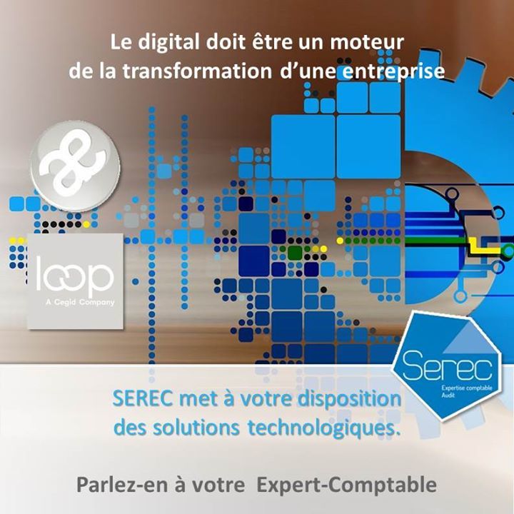 SERECExperts's tweet image. le Digital doit être un moteur de la transformation d'une entreprise. 

SEREC met à votre disposition des solutions technologiques. 

Parlez-en à votre Expert-Comptable ! #serecexperts