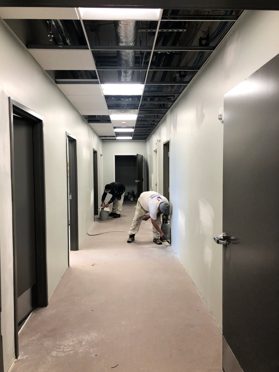 EbenEzerCares's tweet photo. Painted doorways is just one sign our new service area will soon be open for business! #visionforcaring #Fransen PittmanGeneralContractors https://t.co/CmgmgK4kty