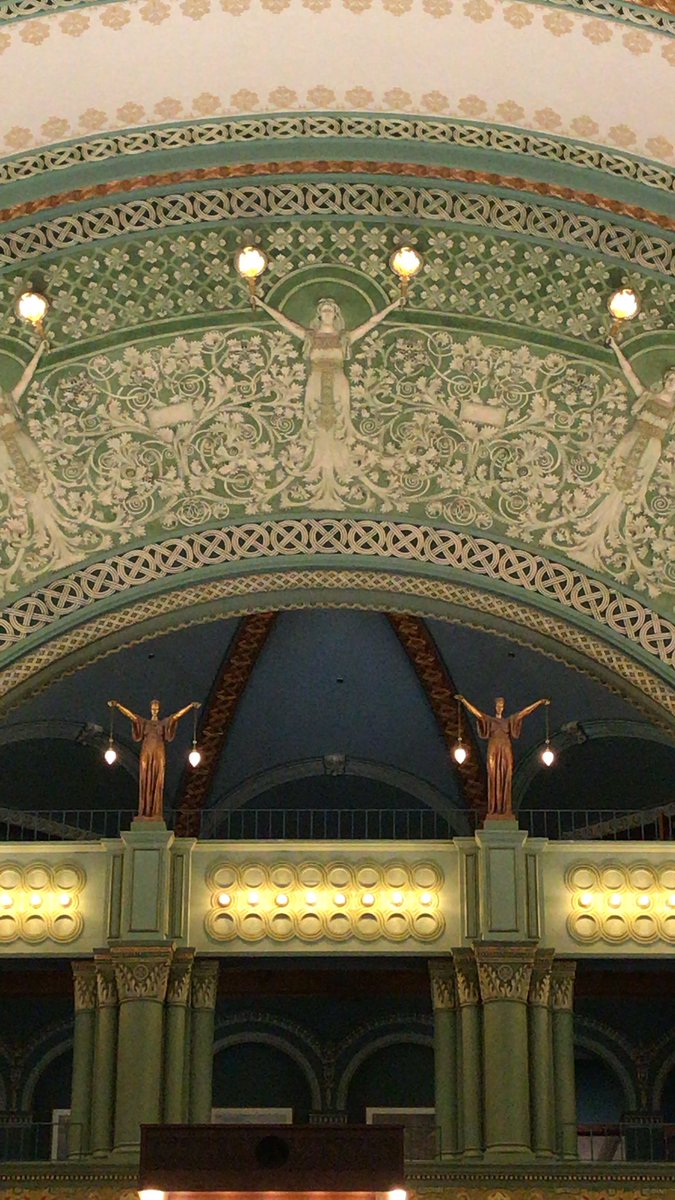 BFlowersWCHOF's tweet photo. Enjoying the architecture and design @UnionStationSTL during day 2 of the #MDMC19 conference. @goMDMC #mystl https://t.co/Z1gvE9cFBB