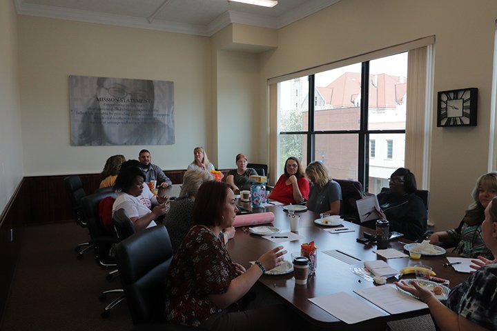 t_independence's tweet photo. We love celebrating our employees!! This morning we had our monthly anniversary breakfast and everyone had a blast! Quote from one of the attendees, "I've worked at a hospital and for other companies, but none of them have recognized or celebrated me like Toward Independence." https://t.co/ffeYk1GOfs