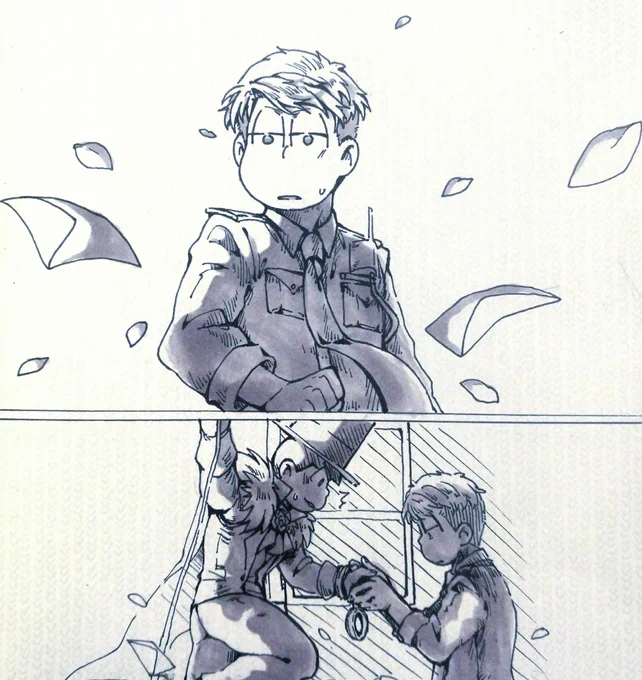 #春のペン松り
4.19 当たり前だろ
 *色松 