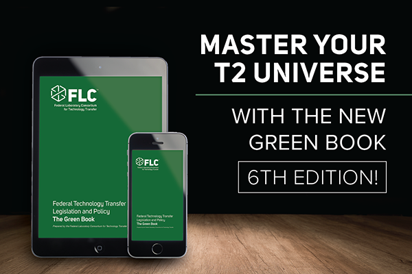 federallabs's tweet photo. Have you downloaded the most up-to-date FLC Green Book yet? Arm yourself with The Green Book 6th Edition and start mastering your #technologytransfer work. Download here: https://t.co/Myko7Z4anz #thegreenbook #federallabs #legislation #scienceandtechnologypolicy https://t.co/gvT8llPI8F